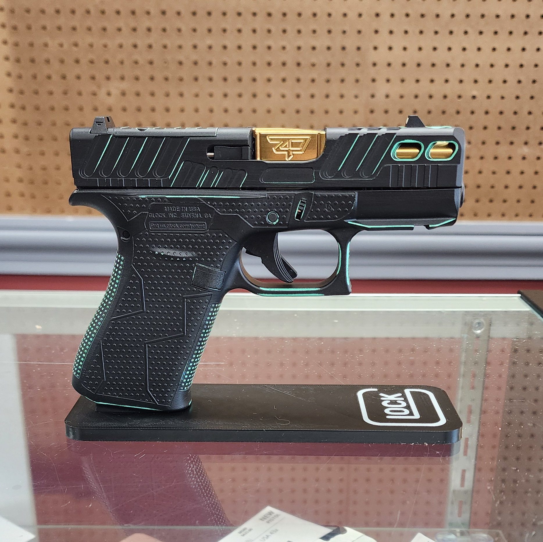 Custom Firearm Display Stand
